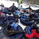 Вінницьким дітям-сиротам влаштували новорічний подарунок у тюбінг-парку