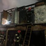 Під Вінницею зайнялися гаражі, поблизу знайшли мертвого чоловіка