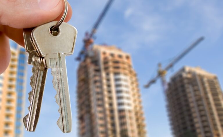 key with houses