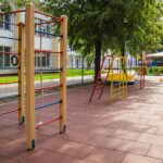 У Вінницьких садочках облаштовують універсальні спортмайданчики 