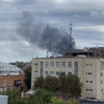 Поряд з центром Вінниці сталася пожежа. ФОТО