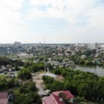 Під час робіт по встановленню флагштоку на одній із вулиць Вінниці тимчасово перекриють рух
