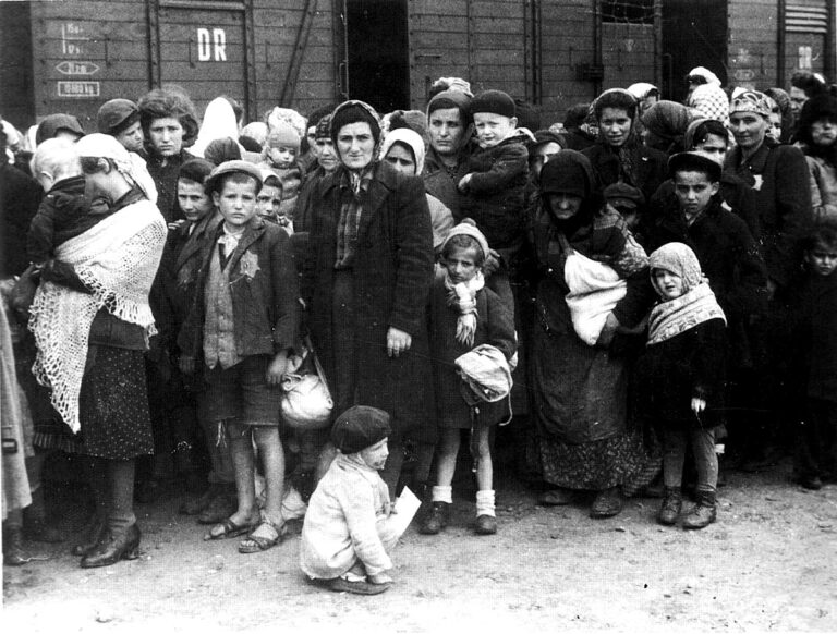 1200px-Bundesarchiv_Bild_183-N0827-318,_KZ_Auschwitz,_Ankunft_ungarischer_Juden