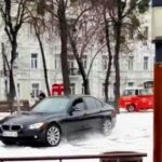 У Вінниці водій влаштував «дрифт-шоу» на площі Ліверпуль