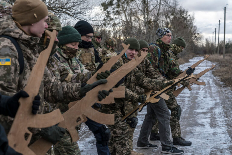 Territorial Defense Groups Prepare Civilians For Potential Russian Attack