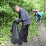 Муніципальна варта разом з вінничанами прибирали прибережно-лісові смуги від сміття