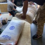 Міські лікарні отримали близько 5 тонн продуктів
