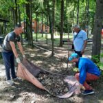 У Вінниці прибрали територію дитячого оздоровчого табору, в якому будуть мешкати діти-переселенці