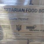 Вінниччина отримала два вагони продовольчих наборів із Великобританії