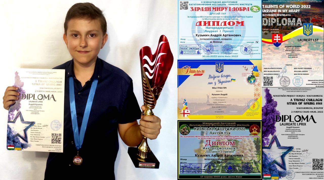 Міжнародний конкурс. Музична школа