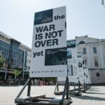 У Вінниці на Європейській площі триває фотовиставка «The War Is Not Over Yet»