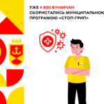 Уже 4 800 вінничан скористались муніципальною програмою «Стоп-грип»