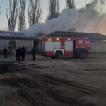 Бійці ДСНС ліквідували загоряння складського приміщення
