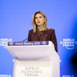Олена Зеленська презентувала українську формулу миру на Всесвітньому економічному форумі в Давосі