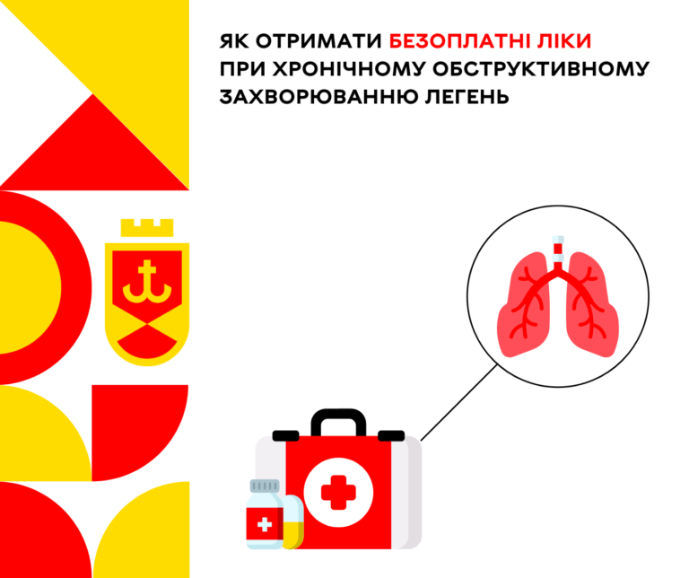 Як отримати безоплатні ліки при хронічному обструктивному захворюванню легень