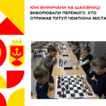 Юні вінничани на шахівниці виборювали перемогу. Хто отримав титул чемпіона міста?