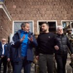 Глава держави зустрівся з гендиректором МАГАТЕ на території ДніпроГЕС