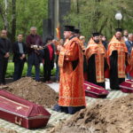 У Вінниці перепоховали останки, які були виявлені під час пошуково-ексгумаційних робіт на Європейській площі