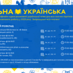 "Вільна українська": у Вінниці відноввили курси української мови