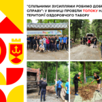 "Спільними зусиллями робимо добру справу": у Вінниці провели толоку на території оздоровчого табору