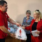 У Вінниці для родин з Херсонщини сформували продуктові набори