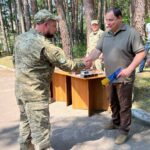 Військові 120-ї окремої бригади Сил тероборони ЗСУ приймали вітання з нагоди п’ятої річниці з дня заснування