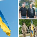 На Замковій горі до Дня Державного Прапора підняли найбільший у місті стяг