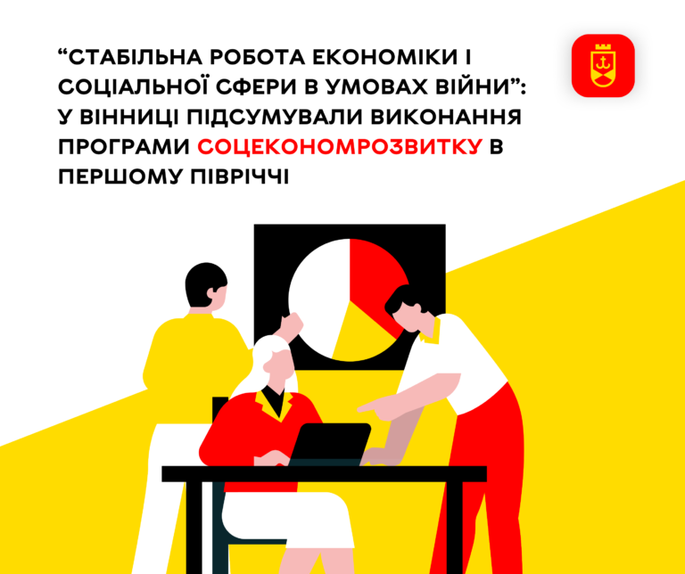 у Вінниці підсумували виконання програми соцекономрозвитку в першому пів