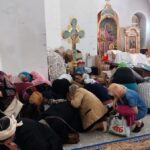 У Херсоні в церкві під час рашистського обстрілу люди прикривали одне одного власними тілами, є поранені