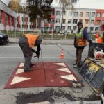 На дорогах біля закладів освіти Вінниці встановлюють обмежувачі швидкості