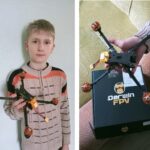 10-річний волонтер з Вінниччини придбав FPV дрон для ЗСУ