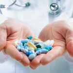 Taking medicine