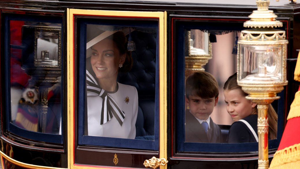Trooping the Colour parade to honour Britain's King Charles on his official birthday, in London