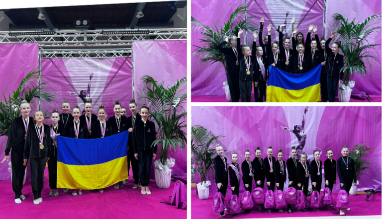 Вінницькі гімнастки МДЮСШ № 1 здобули призові місця на міжнародному турнірі в Італії