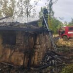 В селі на Вінниччині згоріла покрівля та три тонни сіна