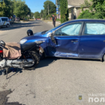 Внаслідок ДТП на Вінниччині постраждав 51-річний мотоцикліст