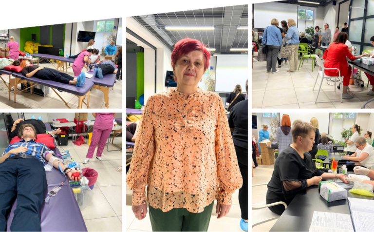 33 літри крові за три години: у Вінниці провели донацію на підтримку Захисників