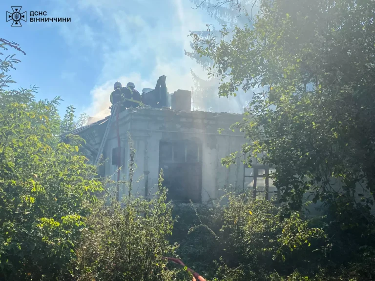 На Вінниччині під час пожежі загинув чоловік: деталі