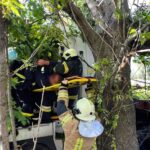 В Гайсинському районі рятувальники деблокували водія із розтрощеної автівки