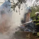 В селі на Вінниччині згоріла хата та пів тонни сіна