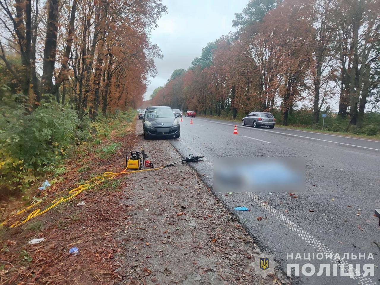 Поблизу Вінниці в аварії загинув літній велосипедист