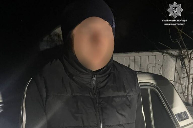 На Вінниччині зупинили нетверезого водія без прав: деталі