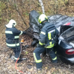 На Вінниччині легковики після тарану вилетіли у кювет, один водій загинув