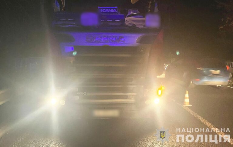 Поблизу Гайсина сталася смертельна ДТП за участі вантажівки
