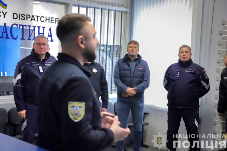 На Вінниччину завітали копи з Латвії