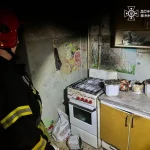 У Вінниці горіла квартира в багатоповерхівці