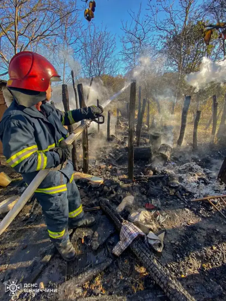 Горіло два авто: на Вінниччині спалахнуло 14 пожеж
