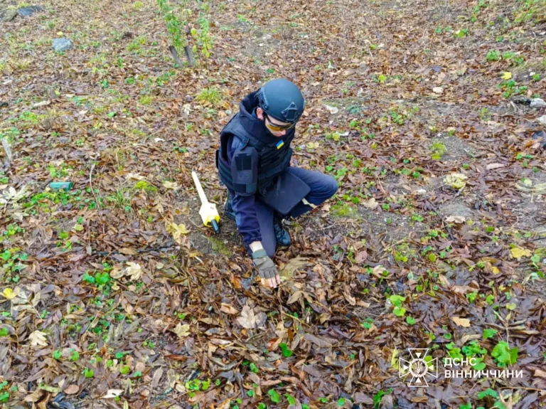 На Вінниччині сапери знищили протитанкову міну часів Другої світової