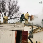 На Вінниччині спалахнула пожежа у житловому будинку (фото)