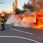 На Вінниччині вщент згорів автомобіль «Пежо»